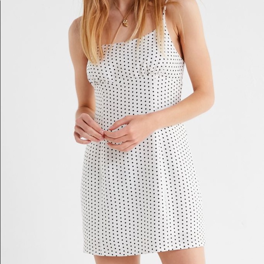 urban outfitters polka dot dress